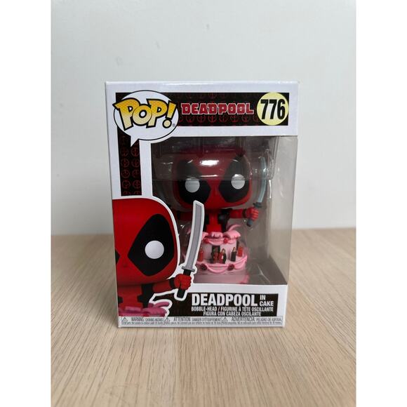 Funko Pop 776 Deadpool in Cake - NEW IN BOX - Picture 1 of 4